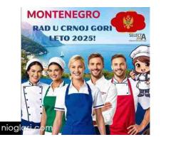 RAD U CRNOJ GORI – LETO 2025!