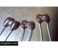 Silver mica CDE ElMenco AE KEC LemCo Sangamo Saha SGM - Slika 5/20