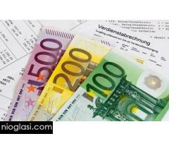 Ponuda za financiranje.