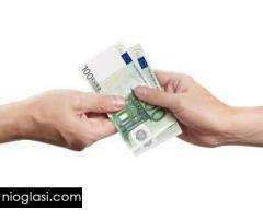 Ponuda pozajmljivanje novca od 2000 EUR 100.000 EURA